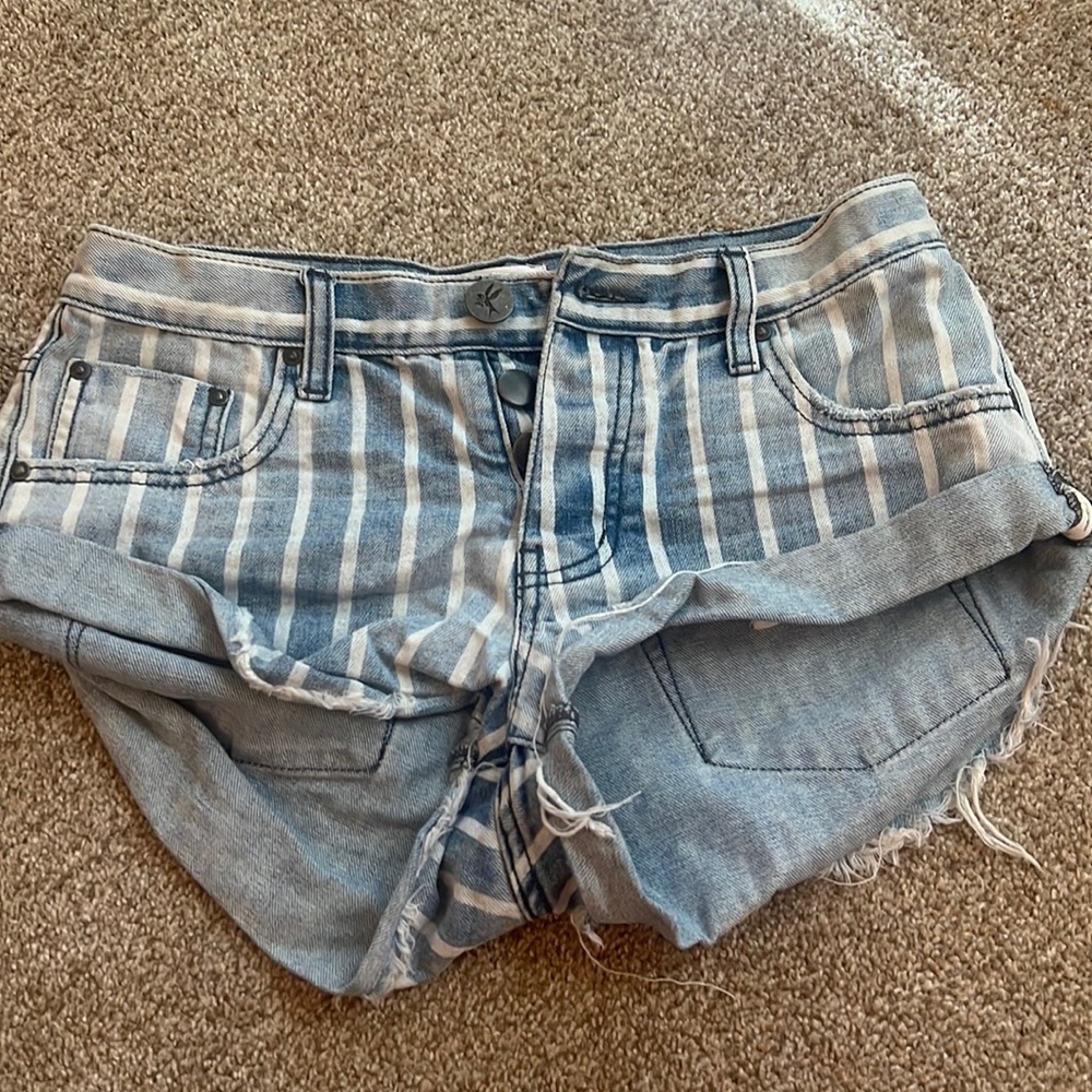 One teaspoon striped bandit shorts